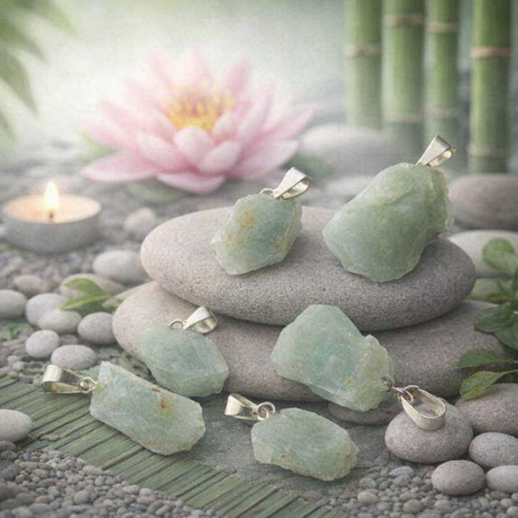 Pendentif En Aigue-marine - 2