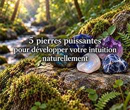 5 pierres puissantes pour développer votre intuition naturellement